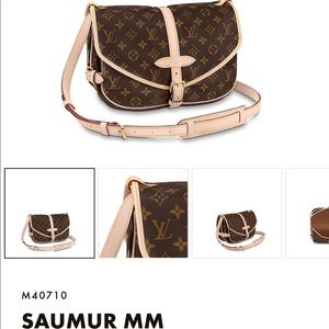 Louis Vuitton Saumur MM Monogram